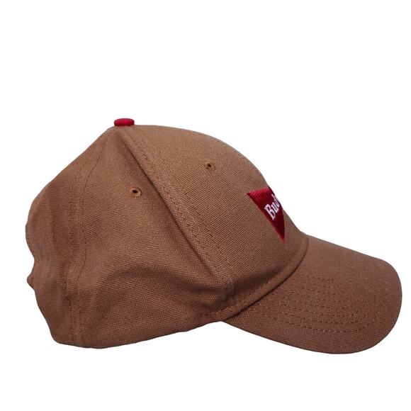 Budweiser Beer Snapback Hat Cap Adjustable Embroidered Logo Coverall Brown - Picture 2 of 10